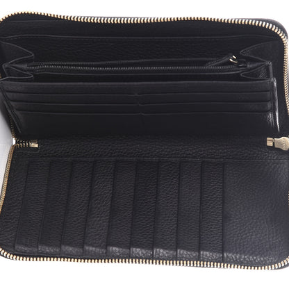 Gucci Calfskin Soho Zip Around Wallet Black 4 of 5