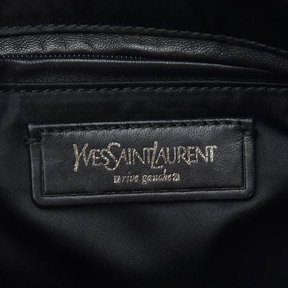 Saint Laurent Calfskin Oversized Muse Gray 6 of 11