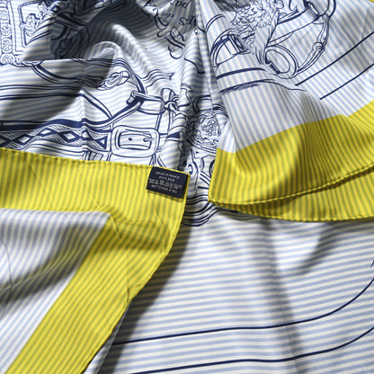 Hermes Silk Carre Eyeliner Brides De Gala Scarf 90 3 of 4