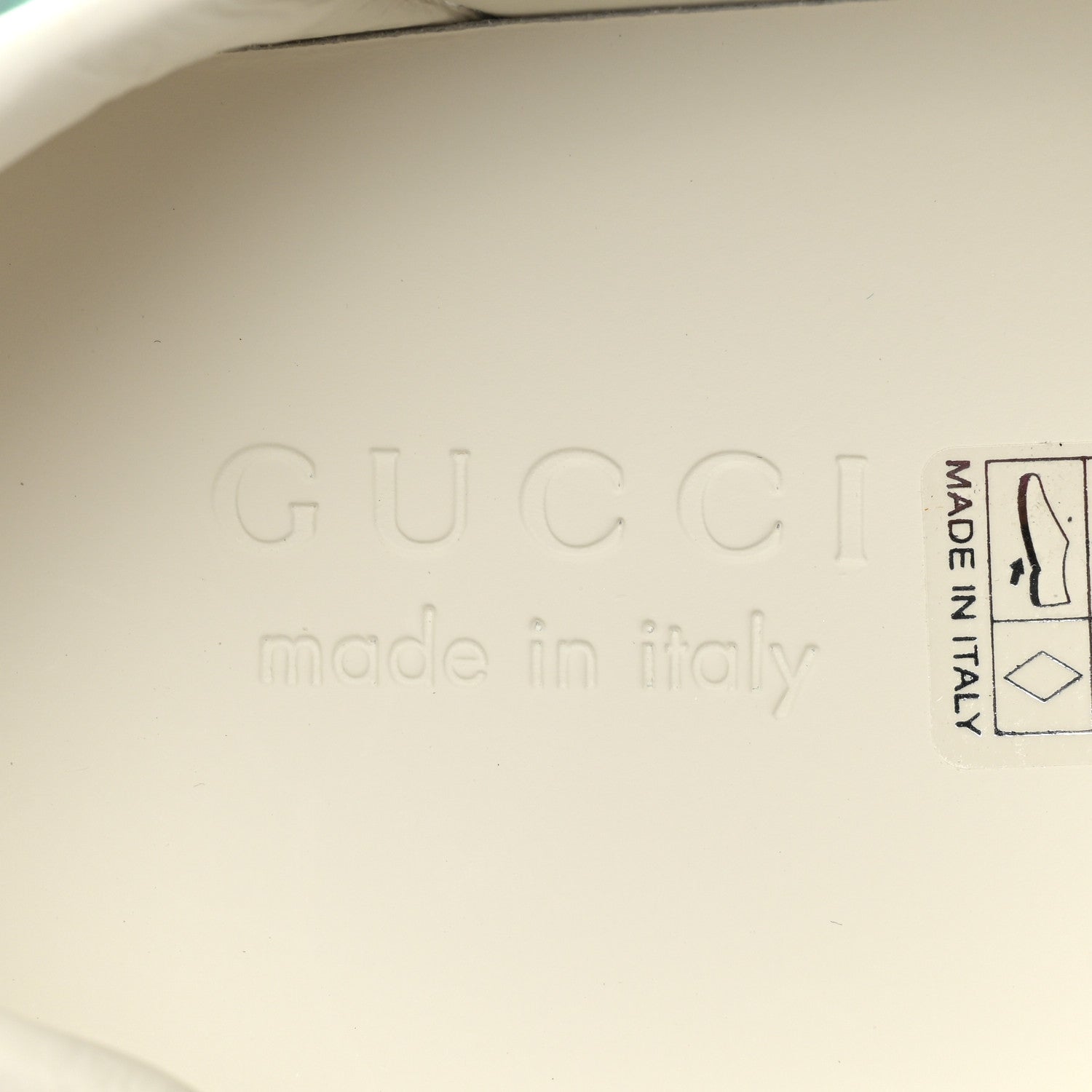 Gucci Calfskin Interlocking G Mens New Ace Sneakers 7 White Red Flame Green 8 of 10