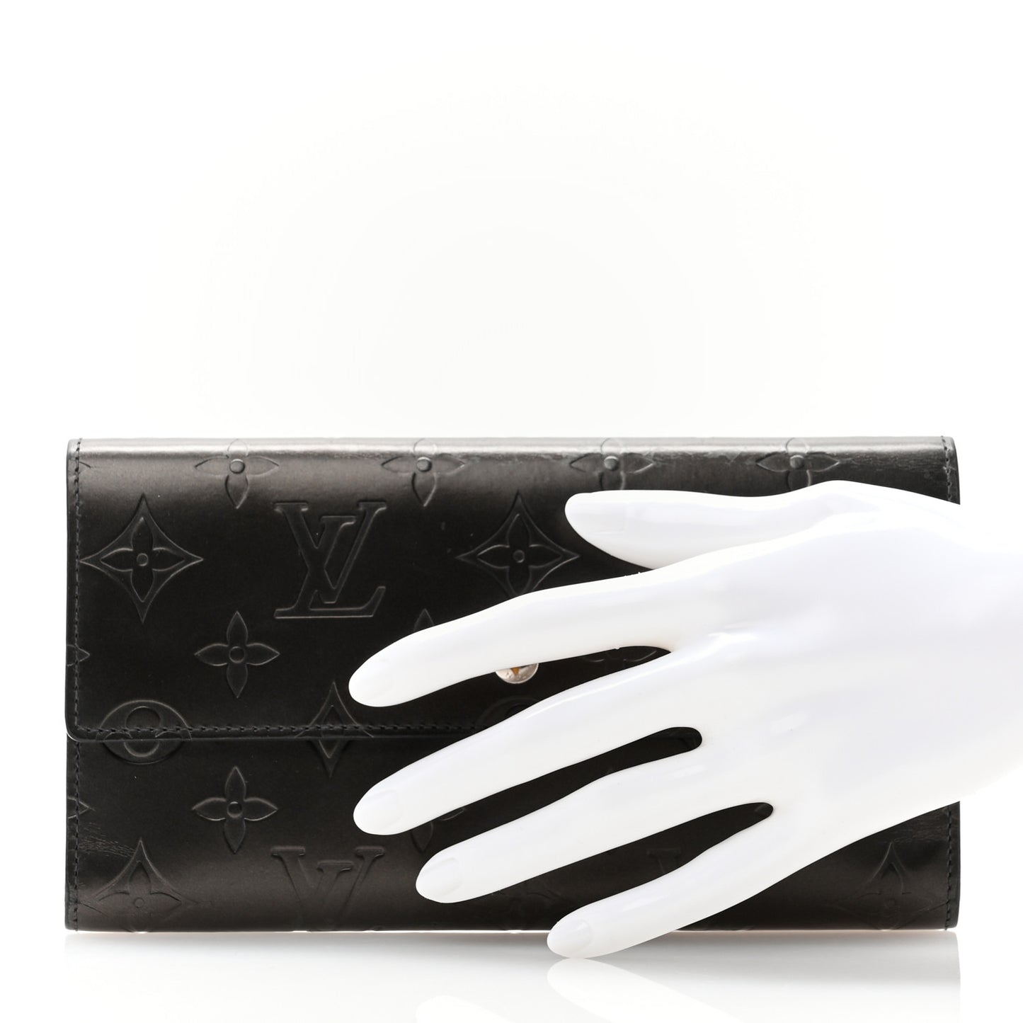 Mat Monogram Porte Tresor International Black