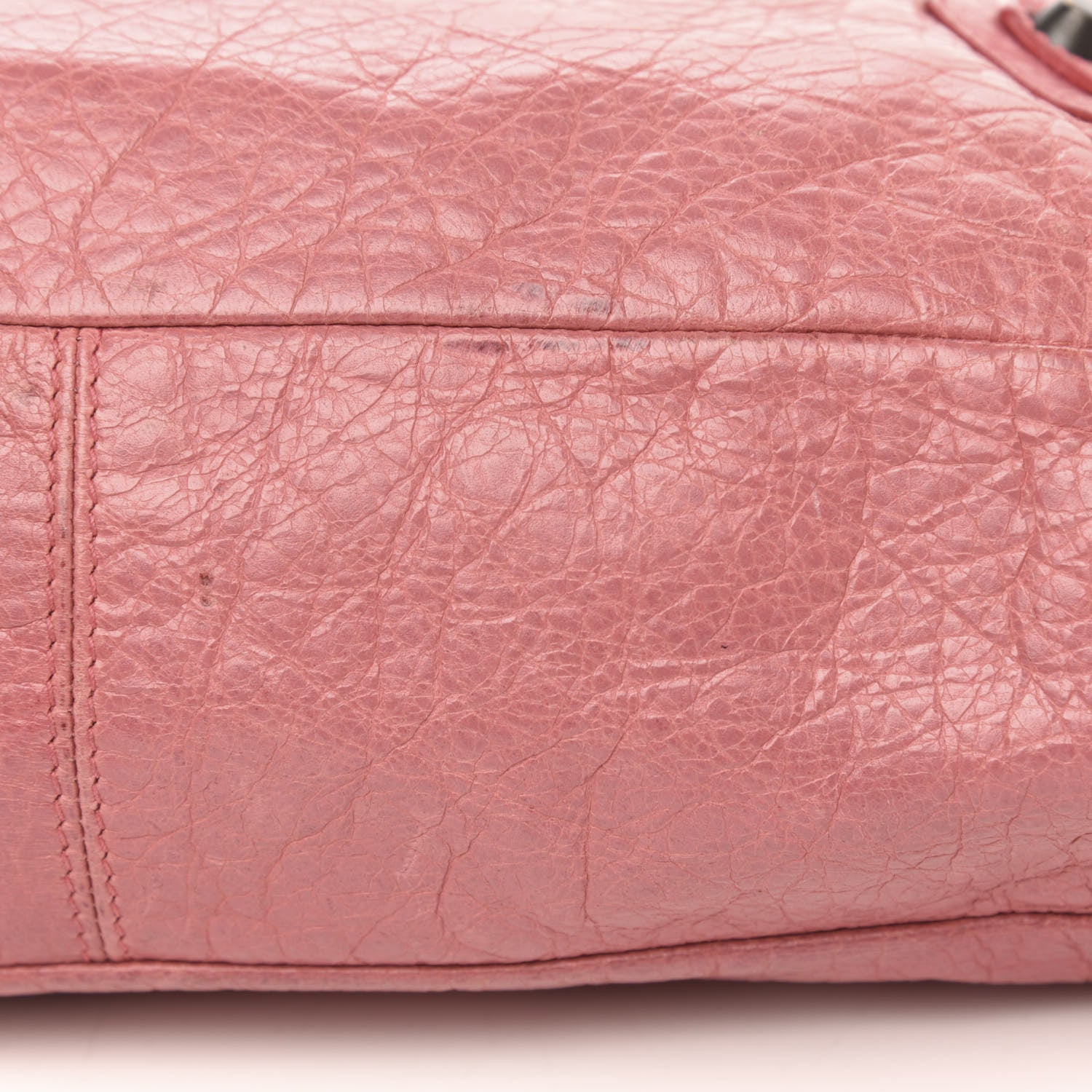 Balenciaga Agneau Classic Hardware Town Rose Bombon Raspberry 11 of 14