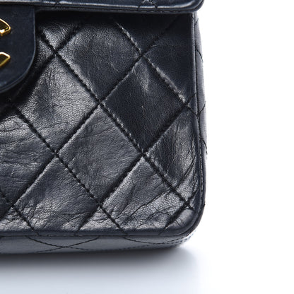 Chanel Lambskin Quilted Mini Square Flap Black 12 of 16