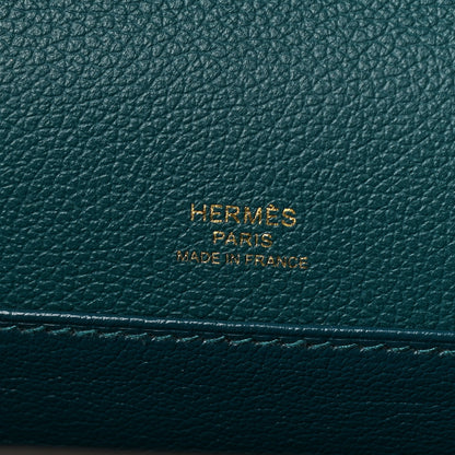 Hermes Evercolor Mini Sac Roulis Vert Bosphore 6 of 8