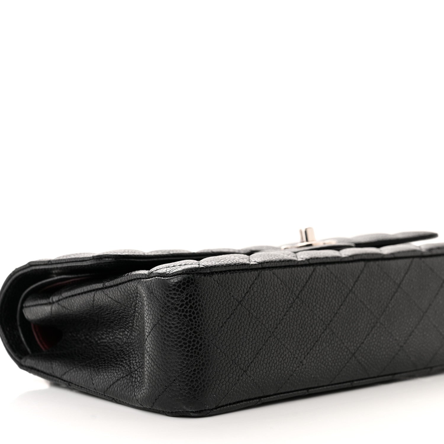 Chanel Caviar Quilted Medium Double Flap Black 9 of 13
