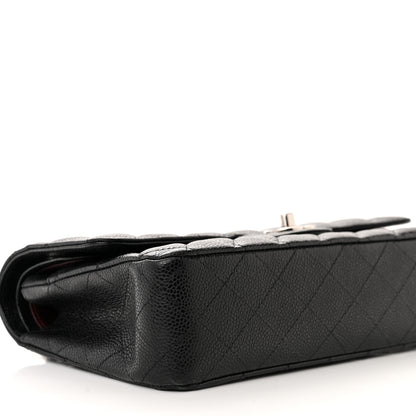 Chanel Caviar Quilted Medium Double Flap Black 9 of 13
