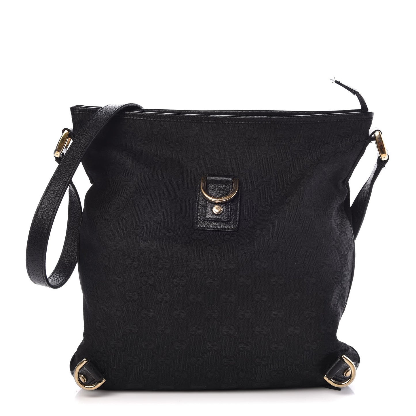 Monogram Abbey Messenger Bag Black