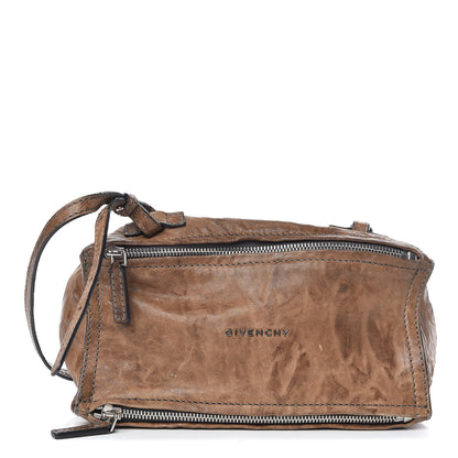 Givenchy Tumbled Sheepskin Mini Pandora Brown 1 of 13