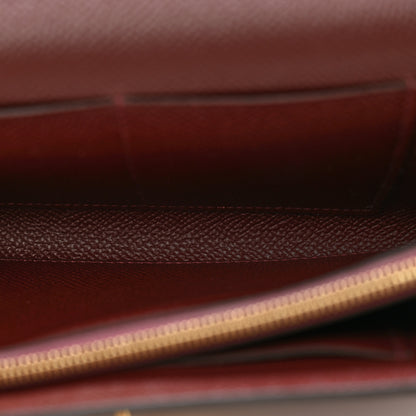 Hermes Epsom Kelly Wallet To Go Bordeaux 5 of 11