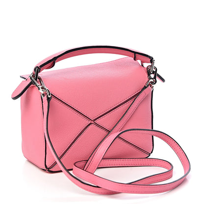 Loewe Calfskin Mini Puzzle Bag Wild Rose 3 of 11