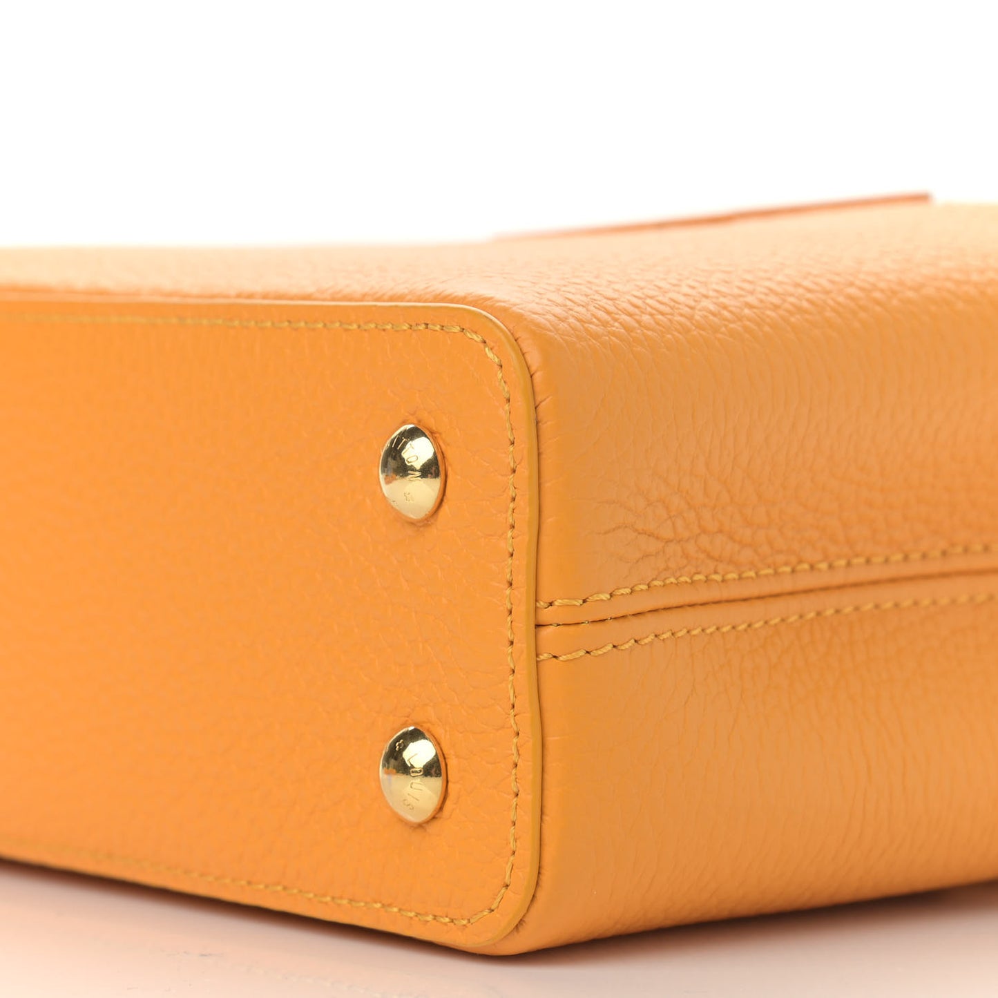 Taurillon Mini Capucines Sunbeam Yellow