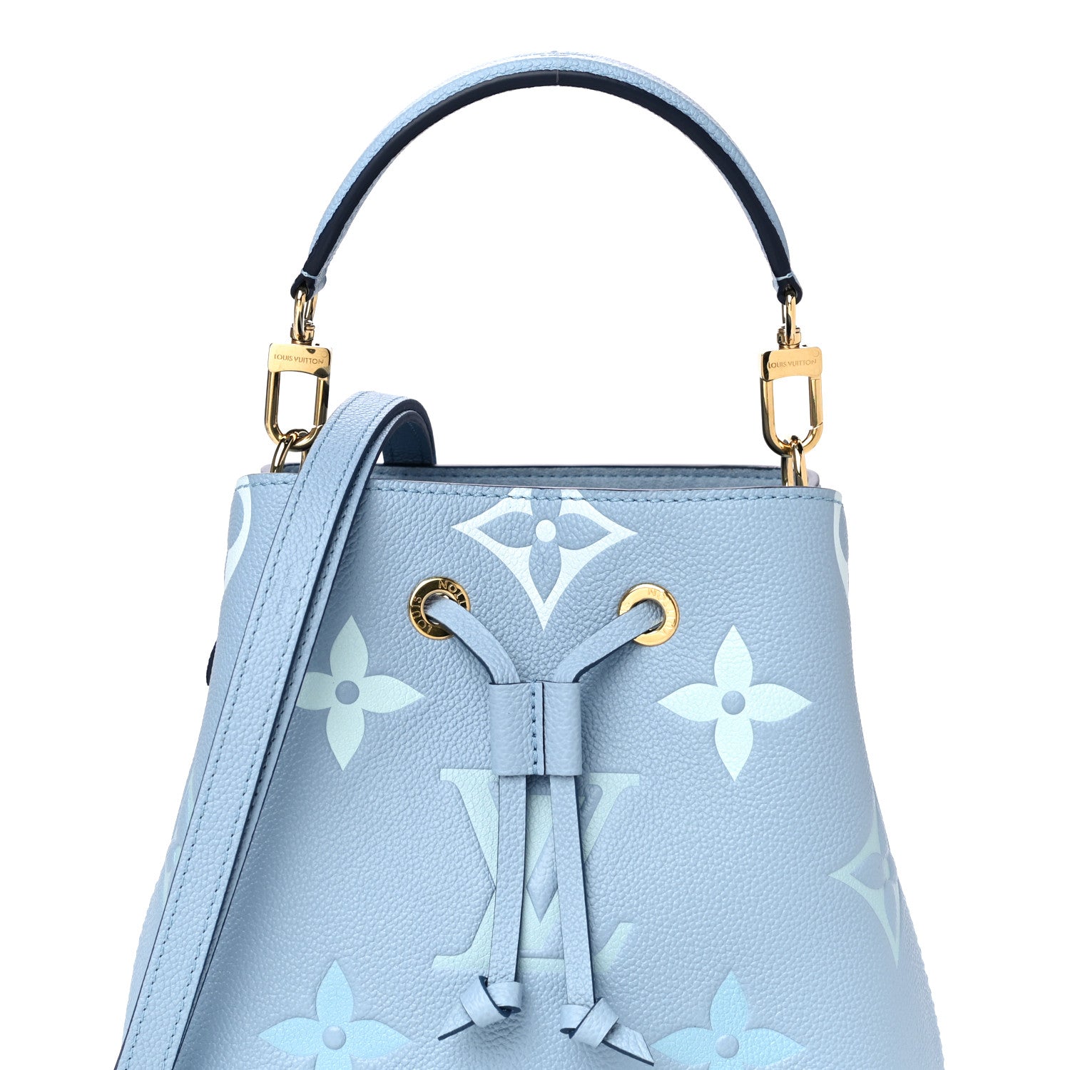 Louis Vuitton Empreinte Monogram Giant By The Pool Neonoe BB Summer Blue 9 of 14