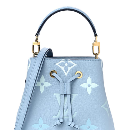 Louis Vuitton Empreinte Monogram Giant By The Pool Neonoe BB Summer Blue 9 of 14