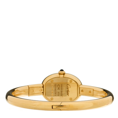 Cartier 18K Yellow Gold 19mm Baignoire Quartz Watch 3 of 5