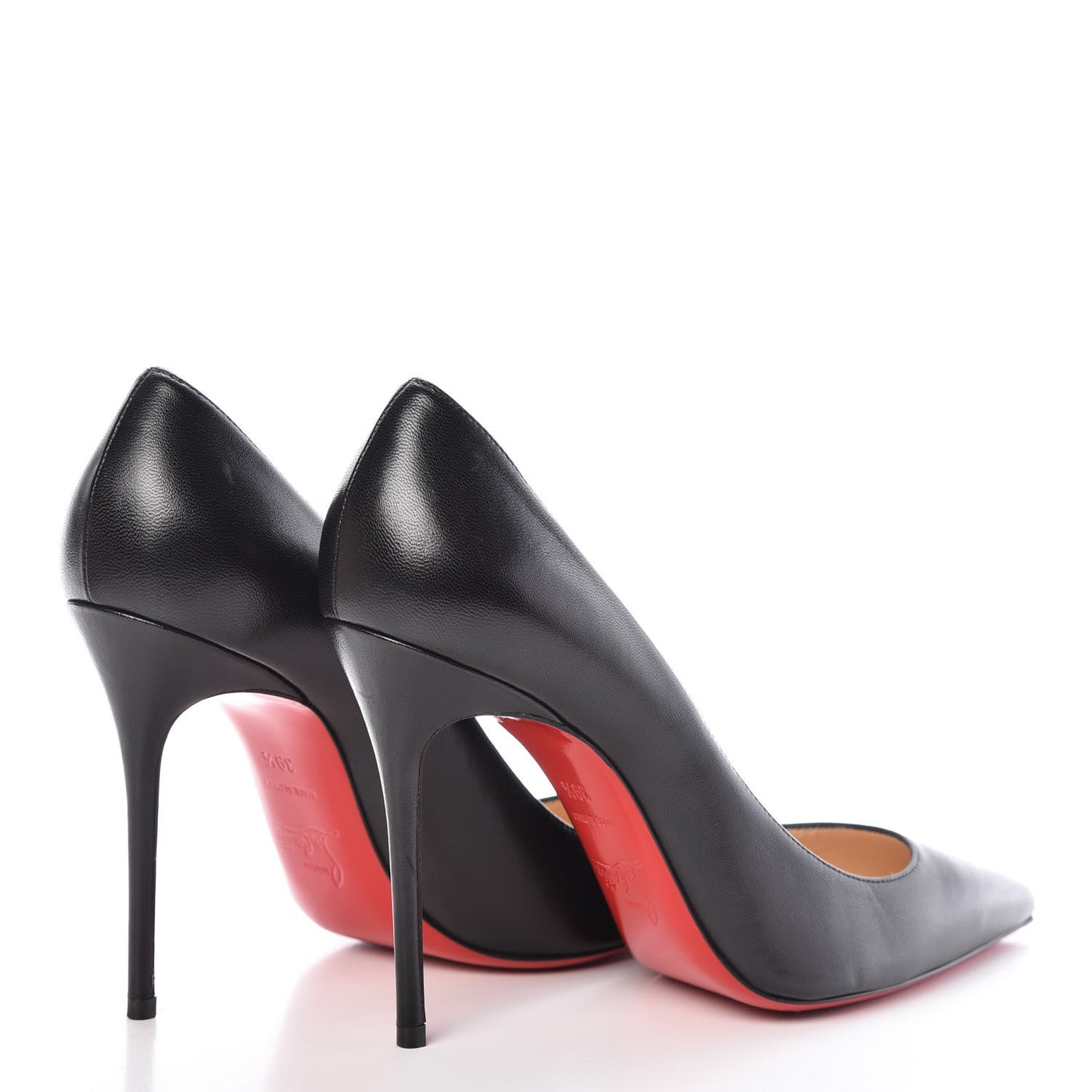 Shiny Nappa Decollete 554 100 Pumps 39.5 Black