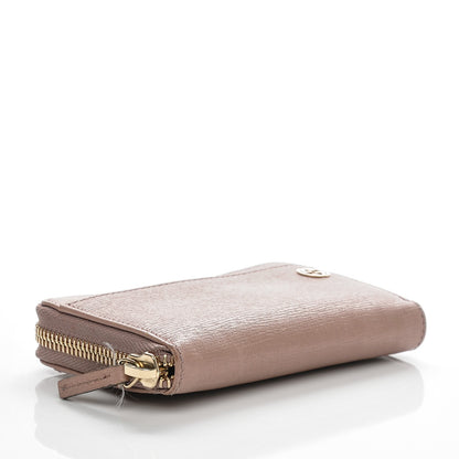 Gucci Calfskin Interlocking G Key Ring Coin Purse Pink 4 of 7