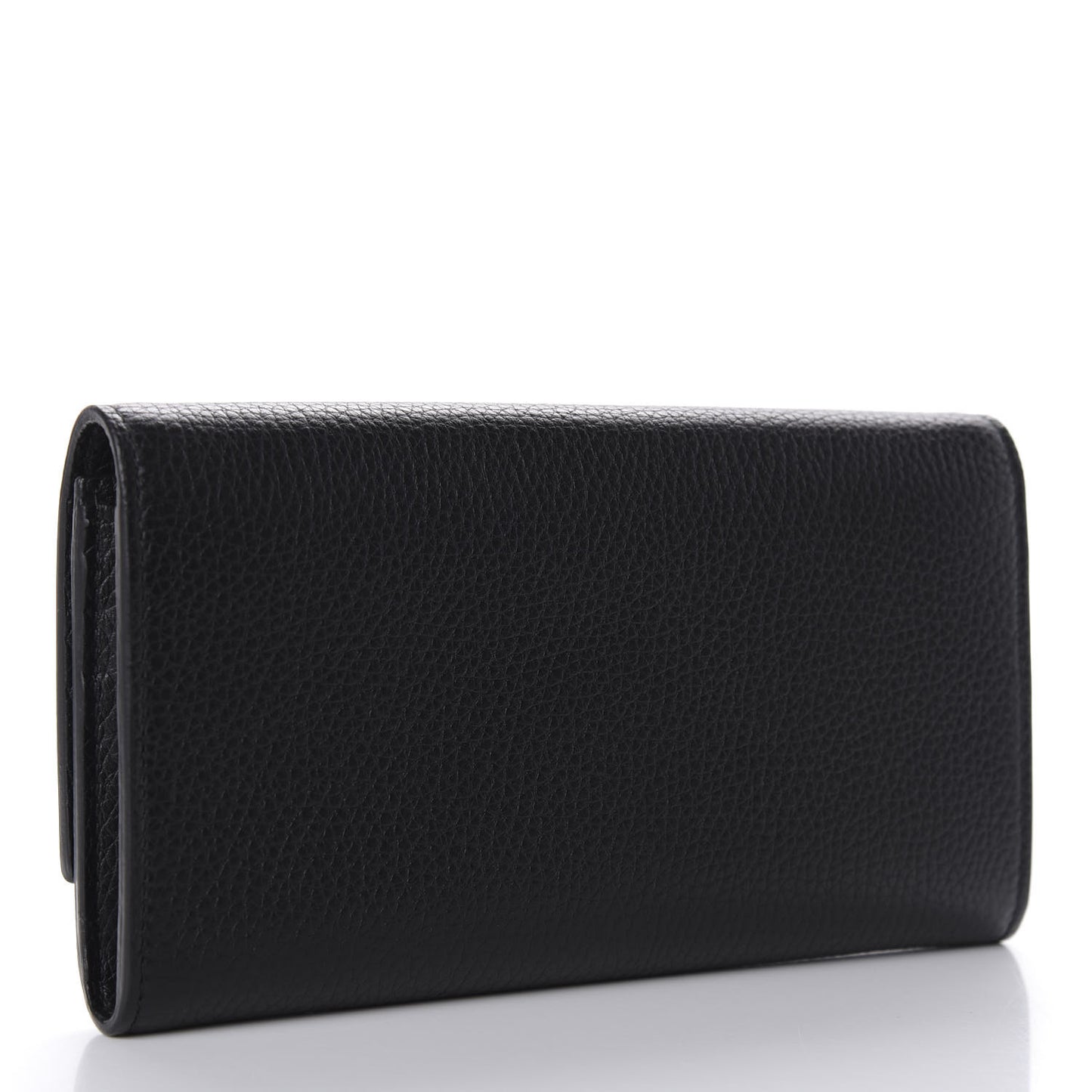 Calfskin Animalier Continental Wallet Black