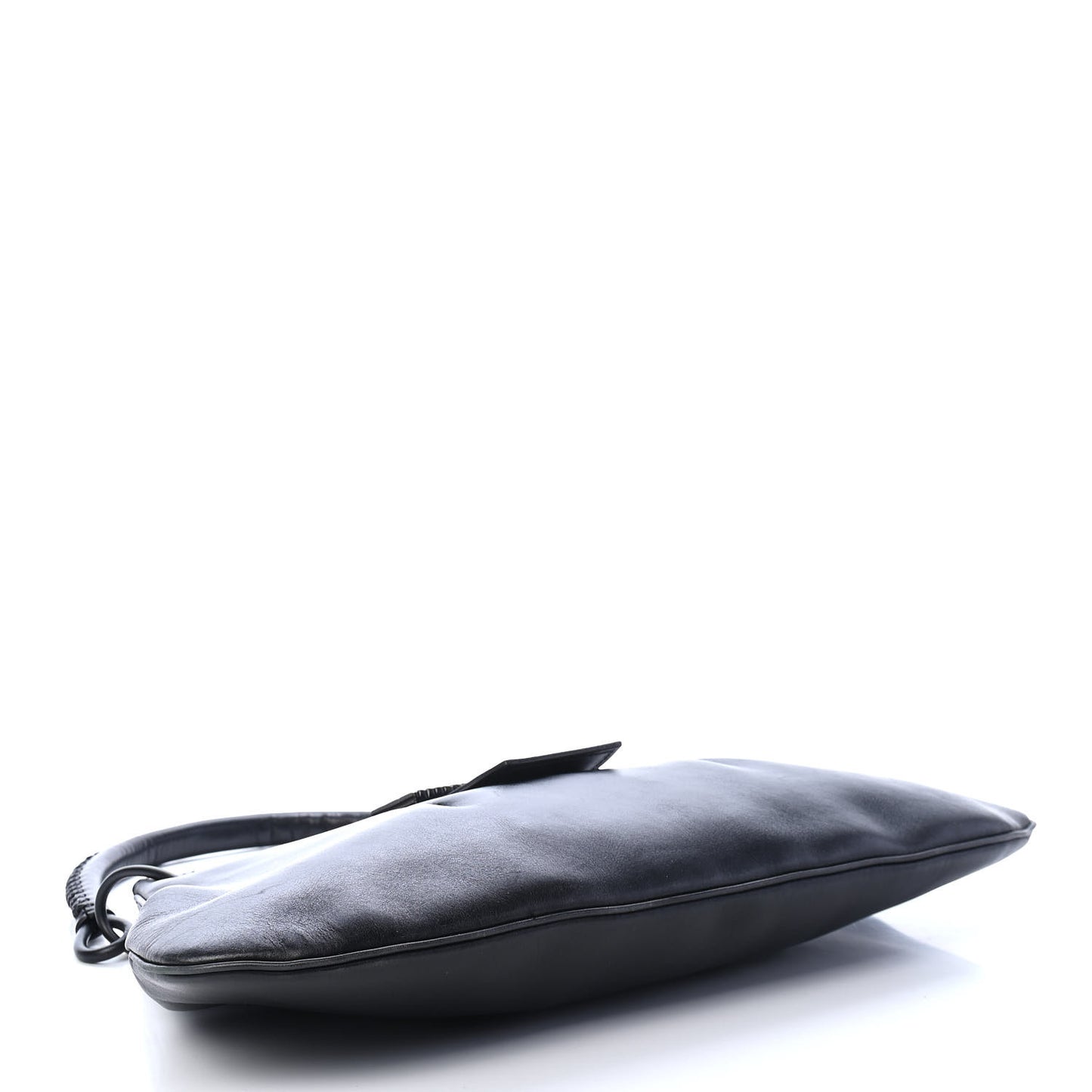 Calfskin Hobo Black