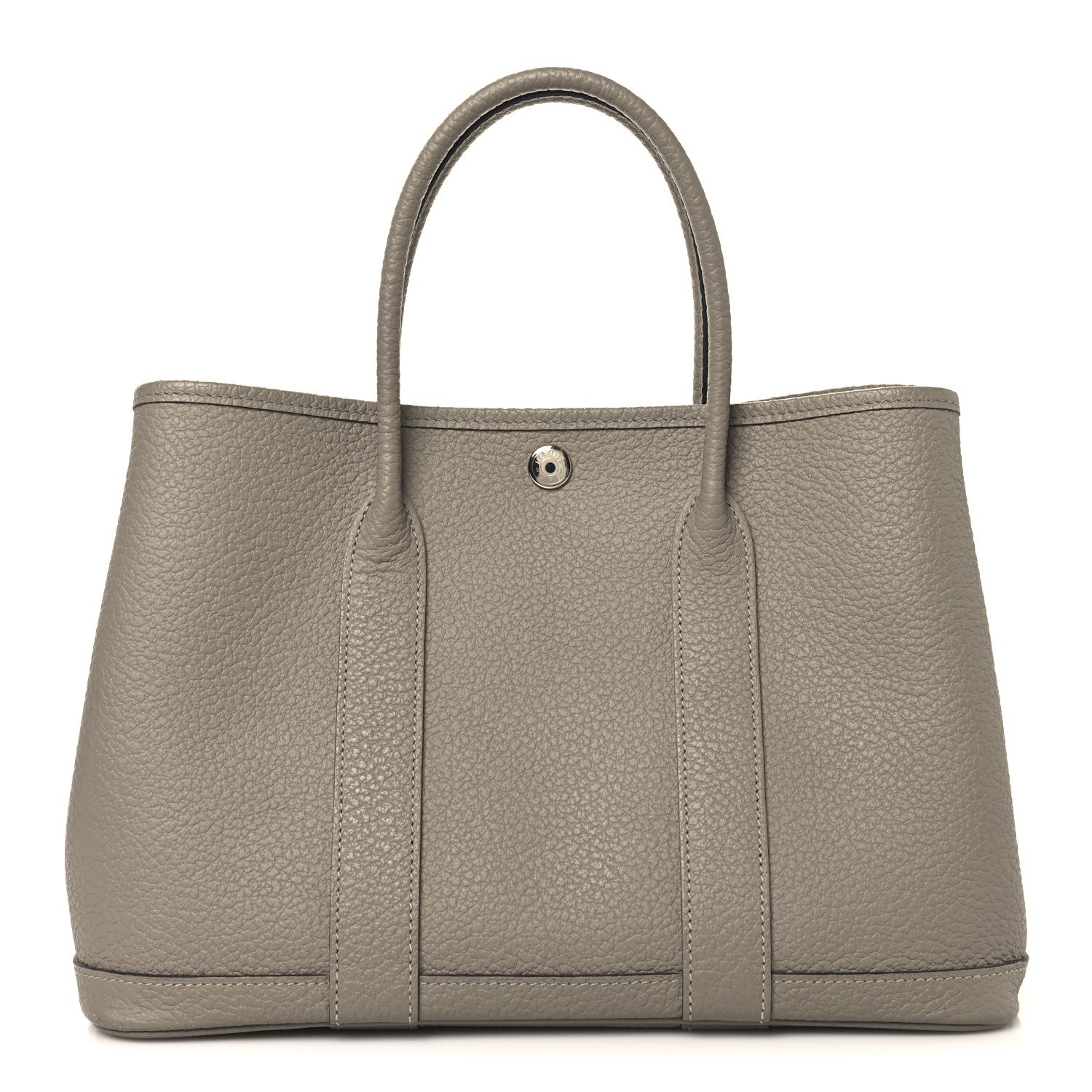 Hermes Vache Country Garden Party 30 TPM Gris Asphalte 1 of 11