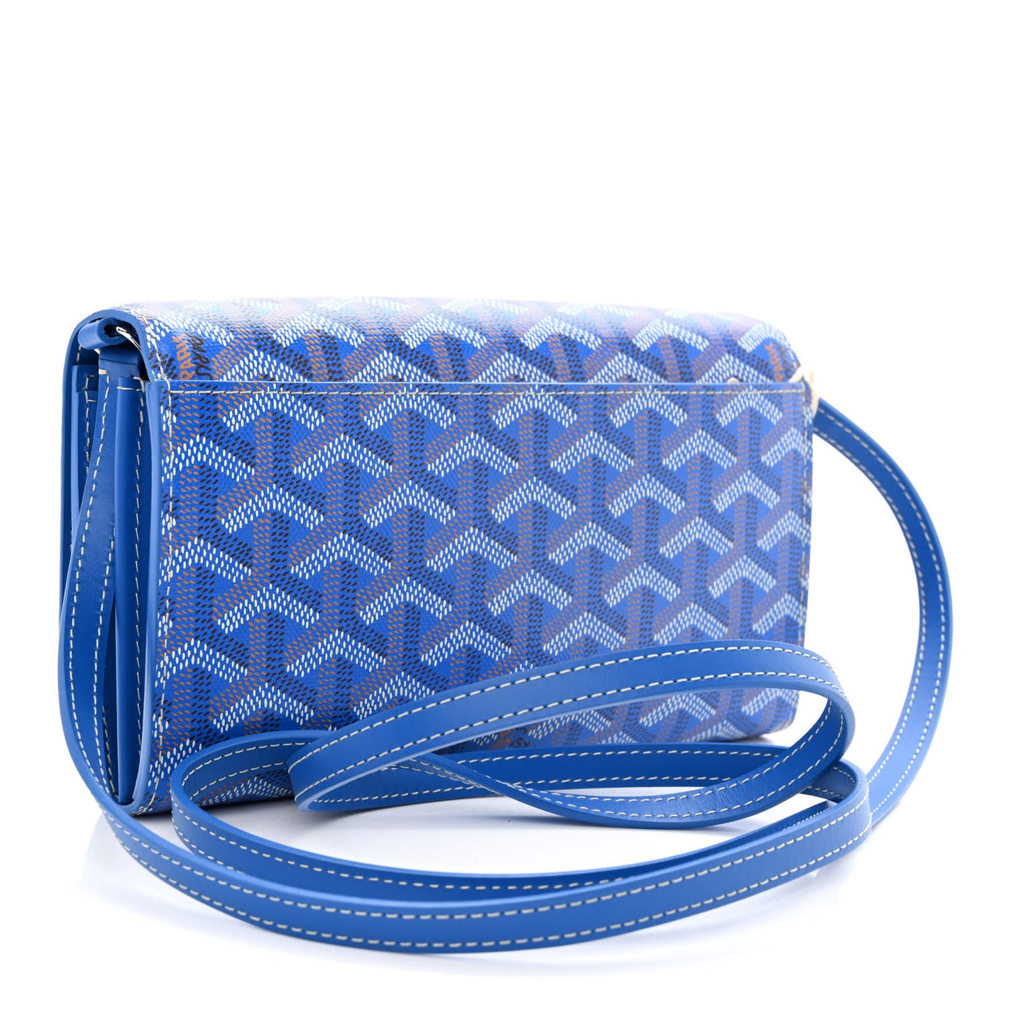 Goyardine Varenne Continental Wallet Sky Blue