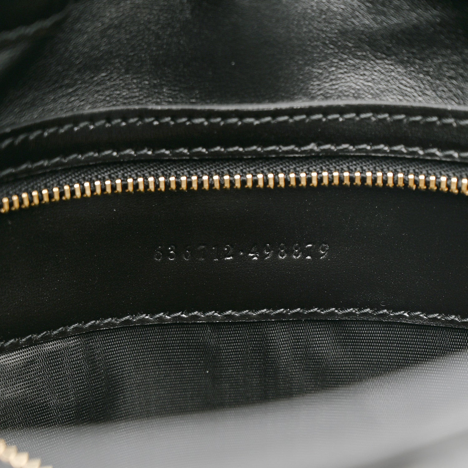 Gucci Boarded Dyana Lux Calfskin Striped Medium Jackie 1961 Hobo Black White 7 of 11