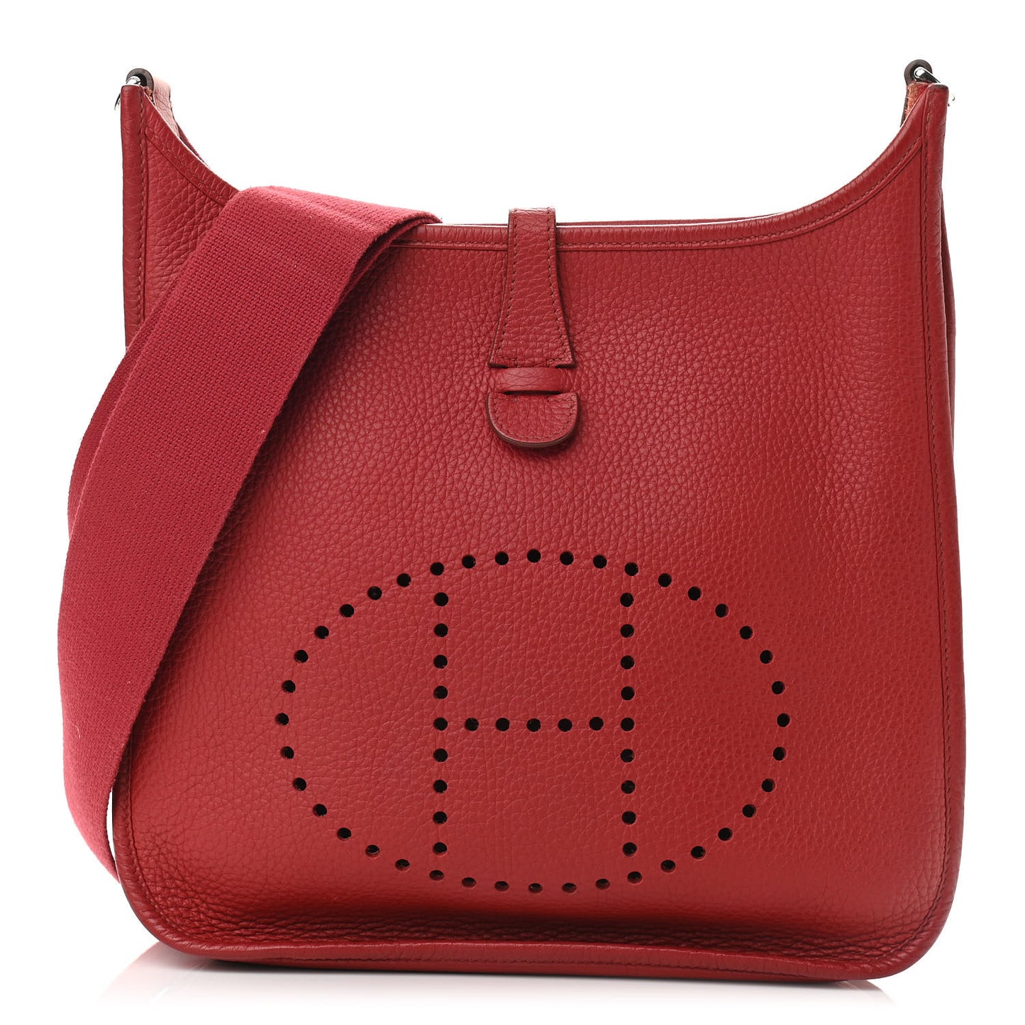 Taurillon Clemence Evelyne III PM Rouge Casaque