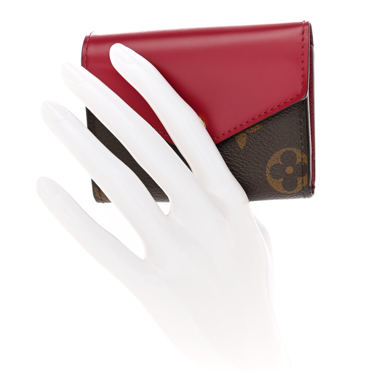 Monogram Zoe Wallet Fuchsia