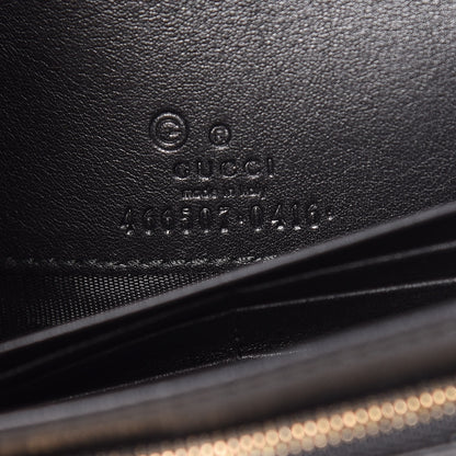 Gucci Microguccissima Crossbody Wallet Black 8 of 10