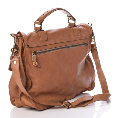Proenza Schouler Lambskin Large PS1 Satchel Birch 3 of 9
