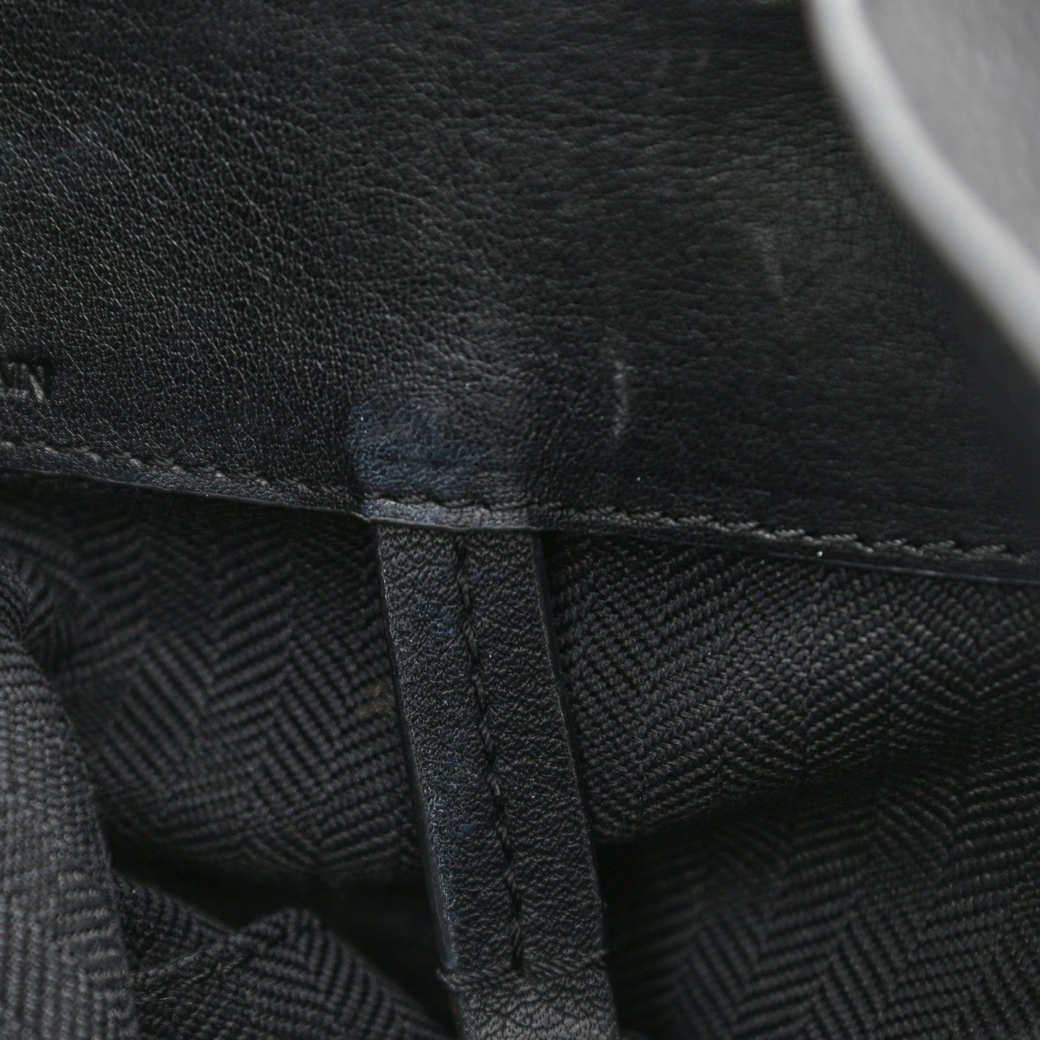 Loewe Calfskin Small Hammock Shoulder Bag Black 8 of 15