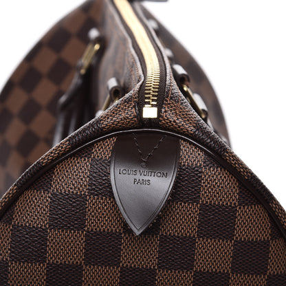 Louis Vuitton Damier Ebene Speedy 30 6 of 7
