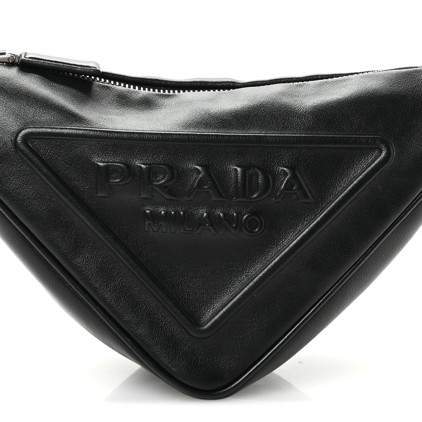 Grace Lux Triangle Shoulder Bag Black