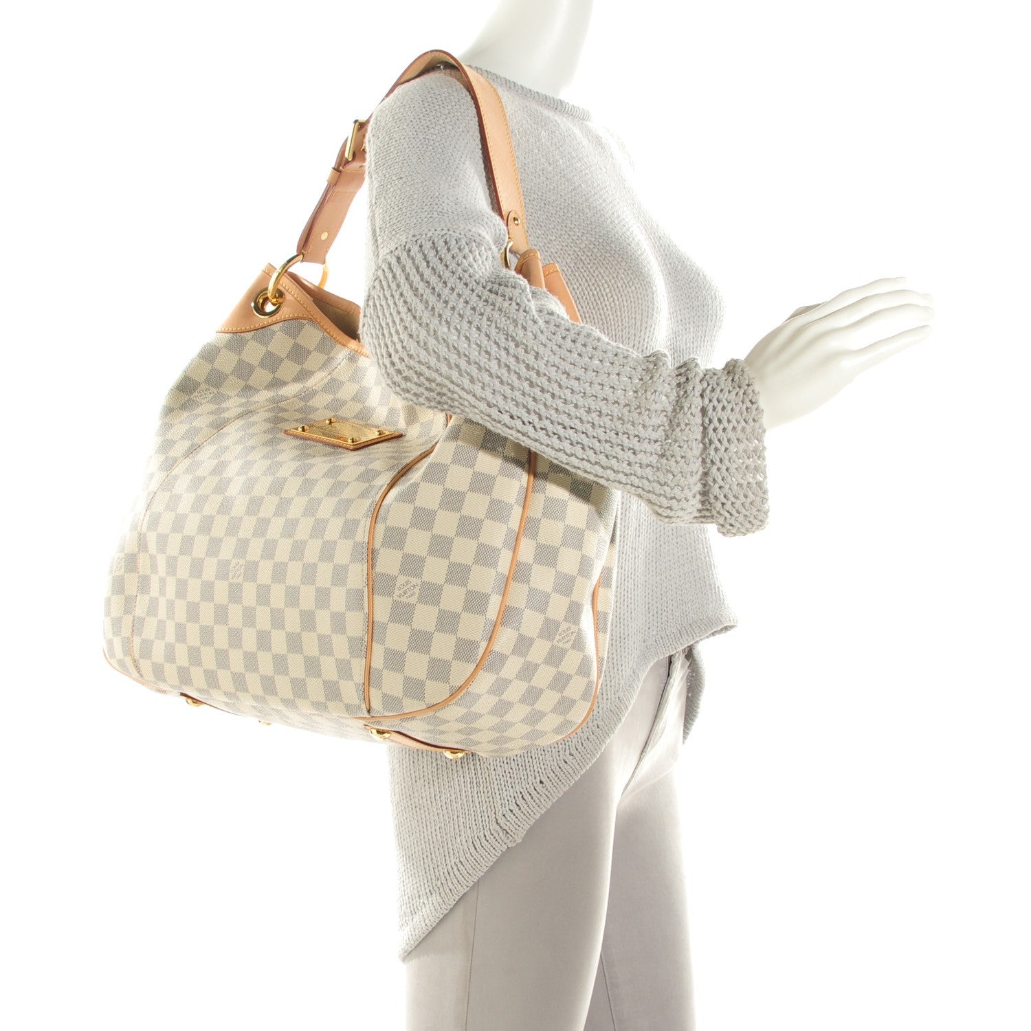 Louis Vuitton Damier Azur Galliera GM 2 of 7