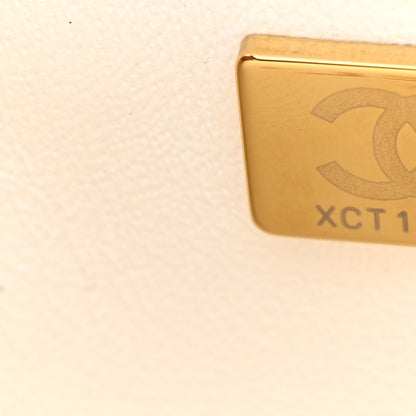Chanel Lambskin Quilted Mini Rectangular Flap White 7 of 13