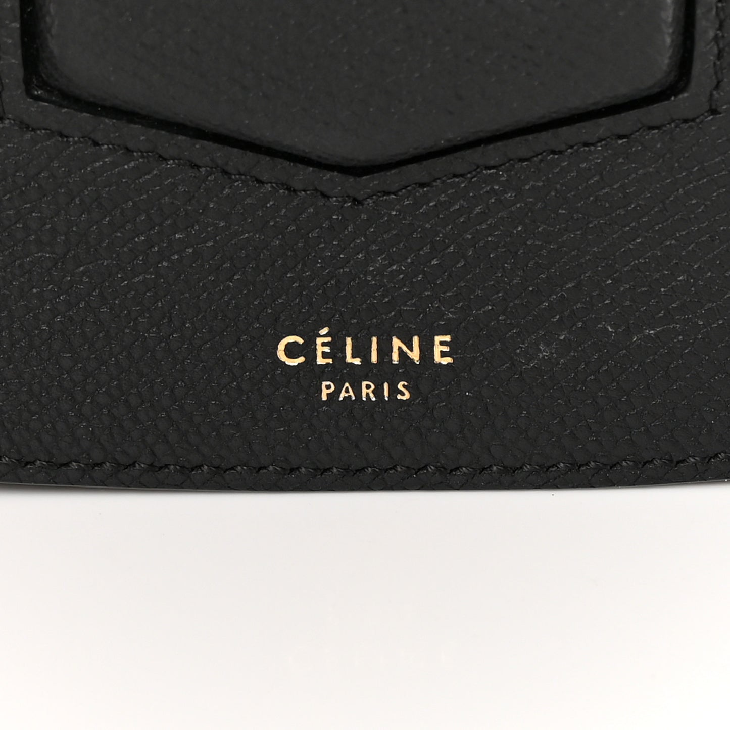 Grained Calfskin Medium Trotteur Black