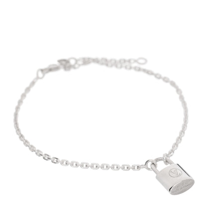 Louis Vuitton Sterling Silver Lockit Bracelet 1 of 3