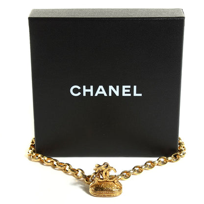 Chanel CC Gripoix Chain Necklace Gold 4 of 7