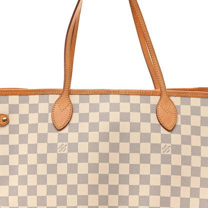 Louis Vuitton Damier Azur Neo Neverfull GM Rose Ballerine 6 of 9