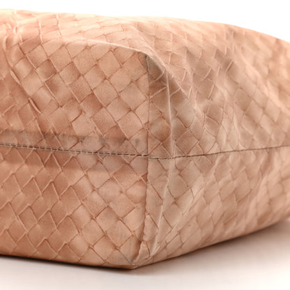 Bottega Veneta Nylon Intrecciolusion Medium Tote Sand 10 of 12