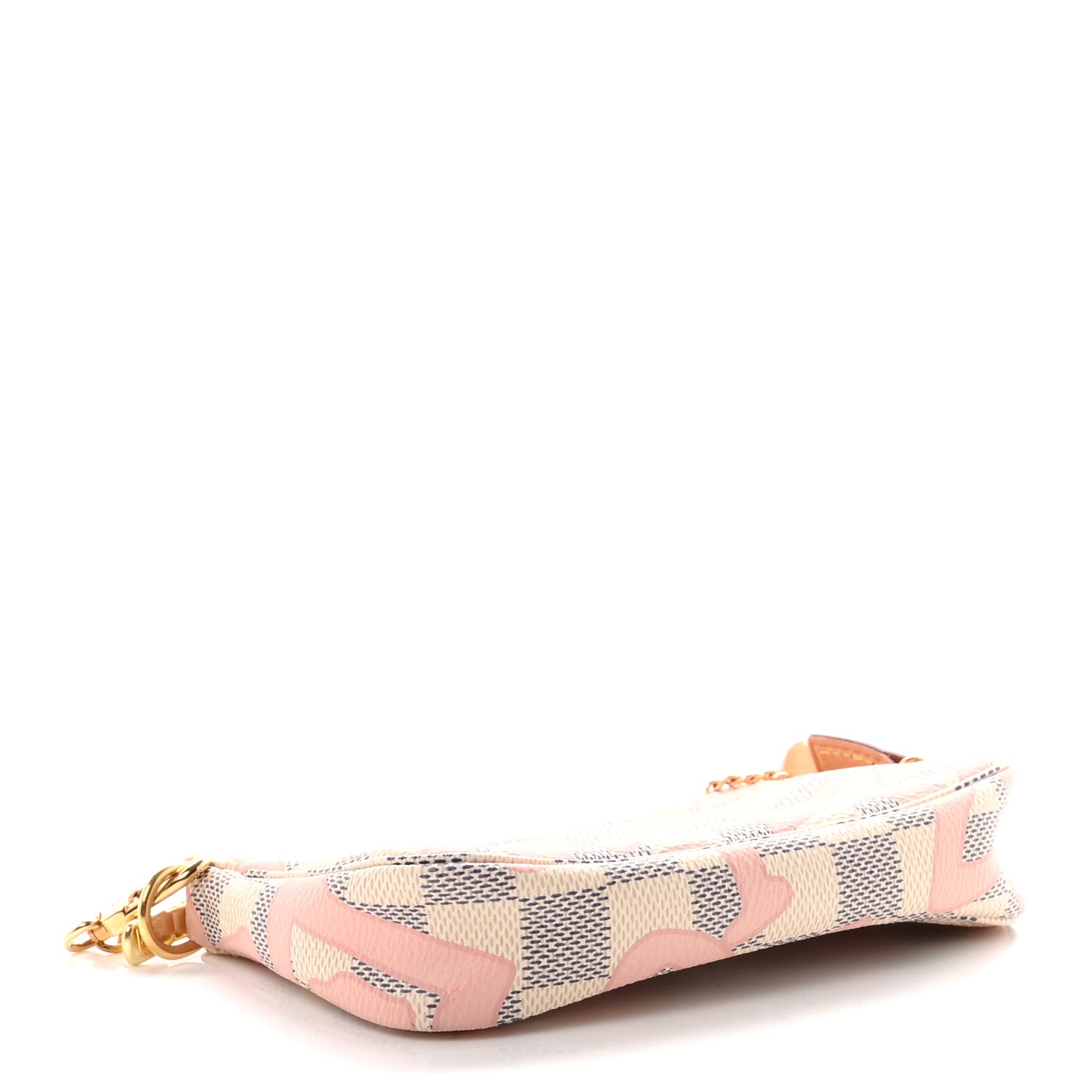 Louis Vuitton Damier Azur Tahitienne Mini Pochette Accessories 4 of 7
