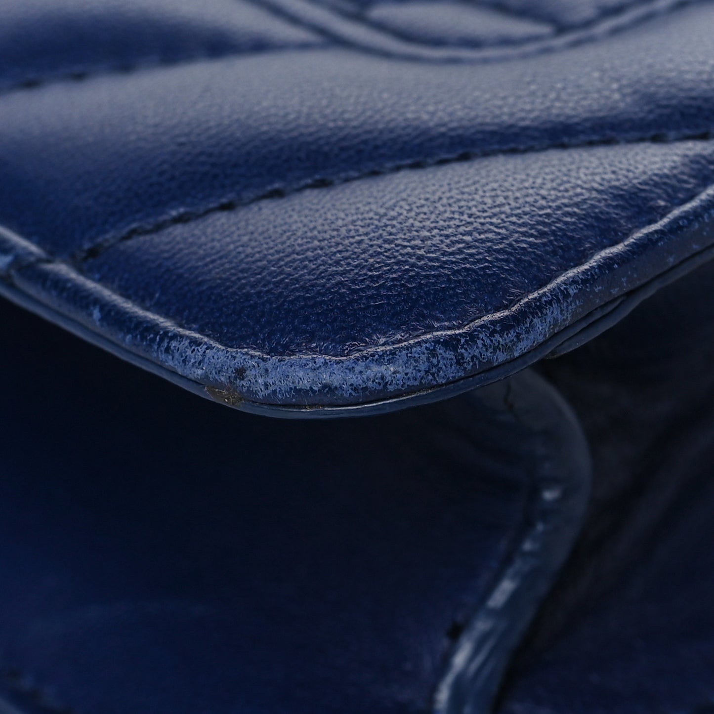 Calfskin Quilted Serpenti Forever Shoulder Bag Navy