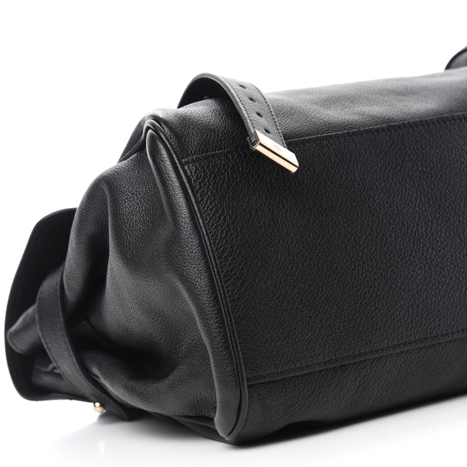 Mulberry Polished Buffalo Medium Alexa Black 6 of 12
