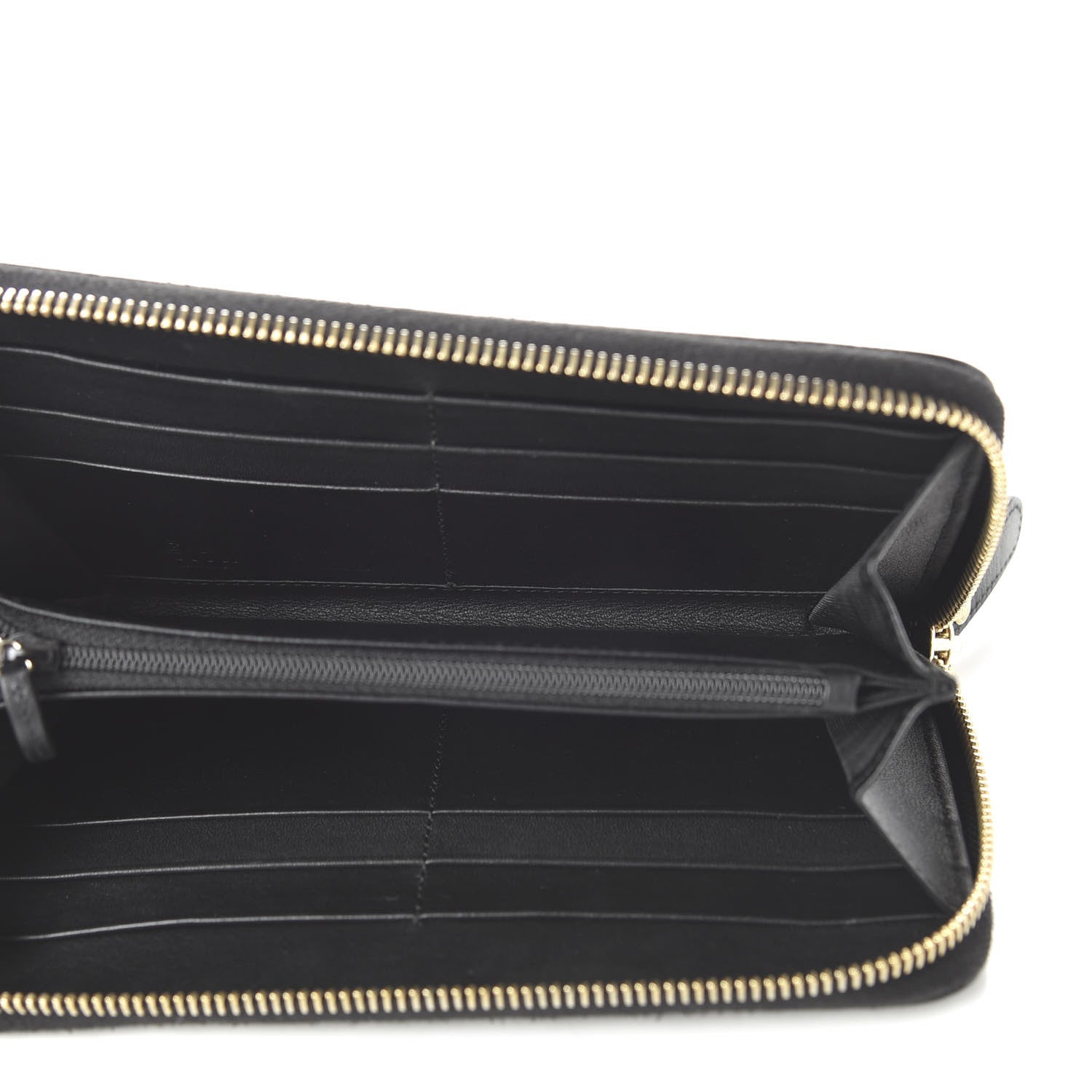 Gucci Microguccissima Zip Around Wallet Black 5 of 11