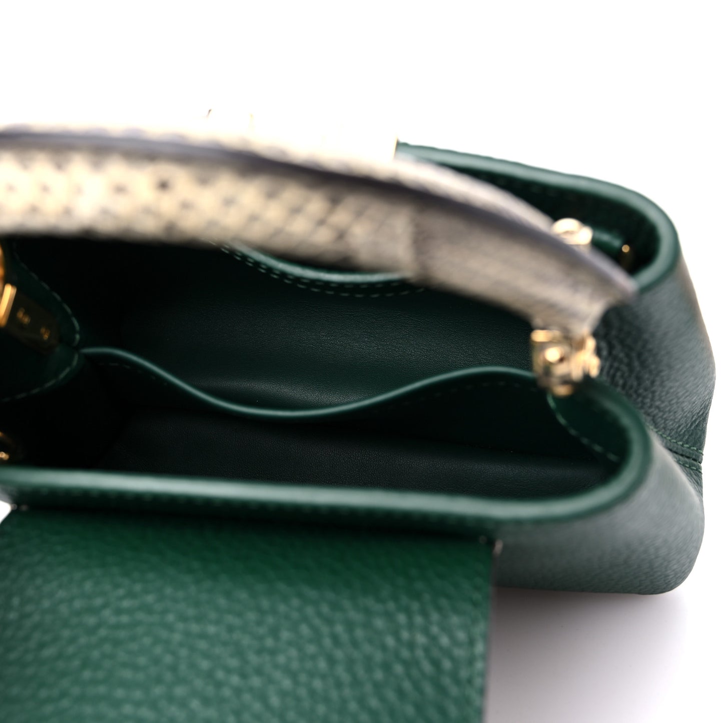 Taurillon Ayers Mini Capucines Emeraude