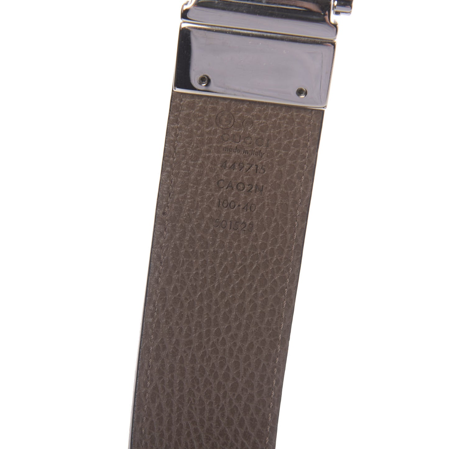Calfskin 1973 Reversible Belt 100 40 Black Brown