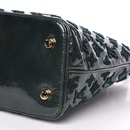 Louis Vuitton Patent Lambskin Fascination Lockit Vert Fonce 10 of 11