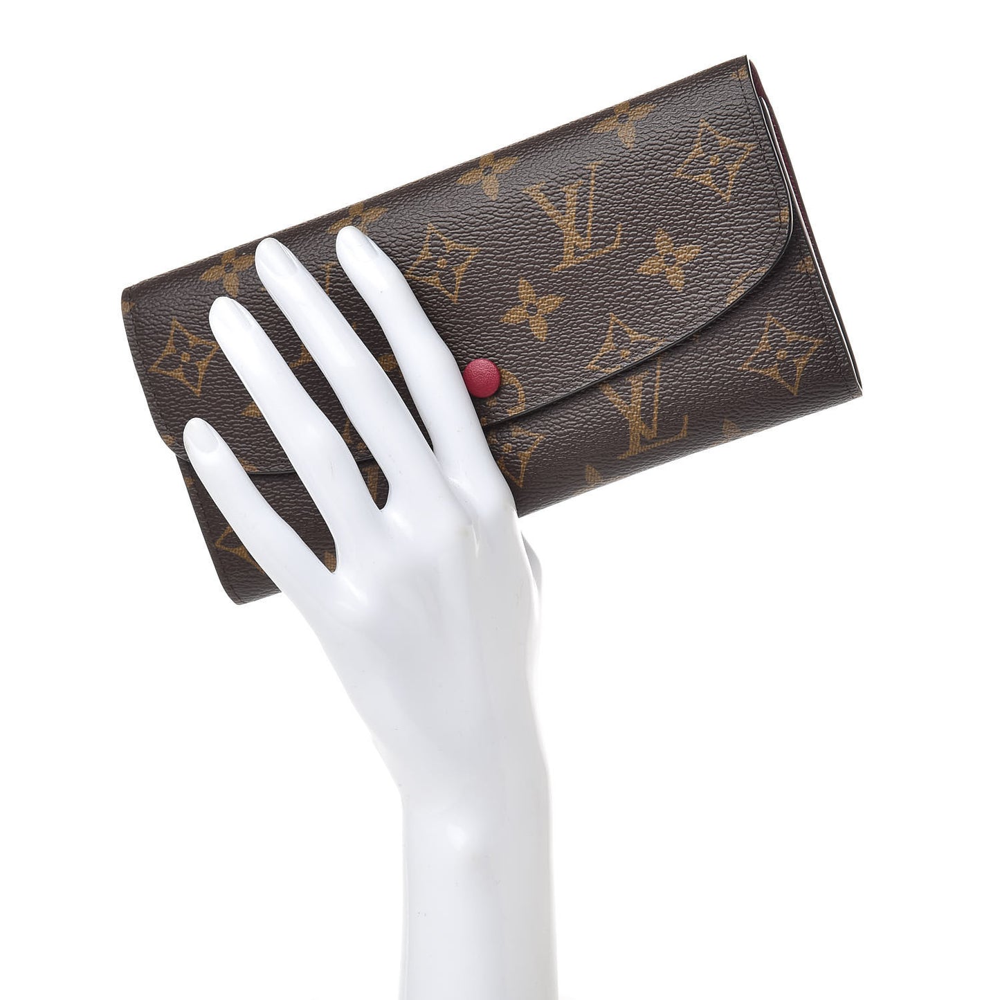Monogram Emilie Wallet Fuchsia