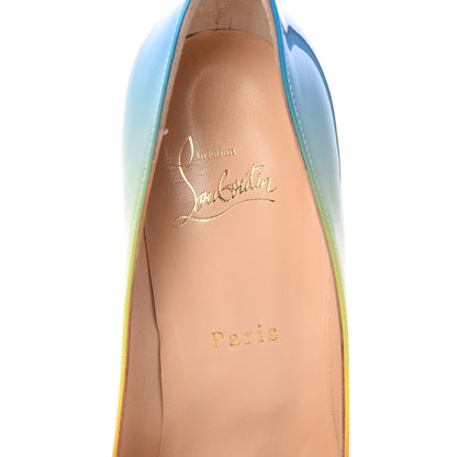 Christian Louboutin Patent Sunrise Pigalle Follies 100 Pumps 39.5 Multicolor 6 of 8