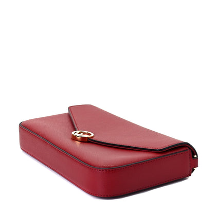 Fendi Vitello Cruise F is Fendi Envelope Wallet on Chain with Pouches Fragola 4 of 7