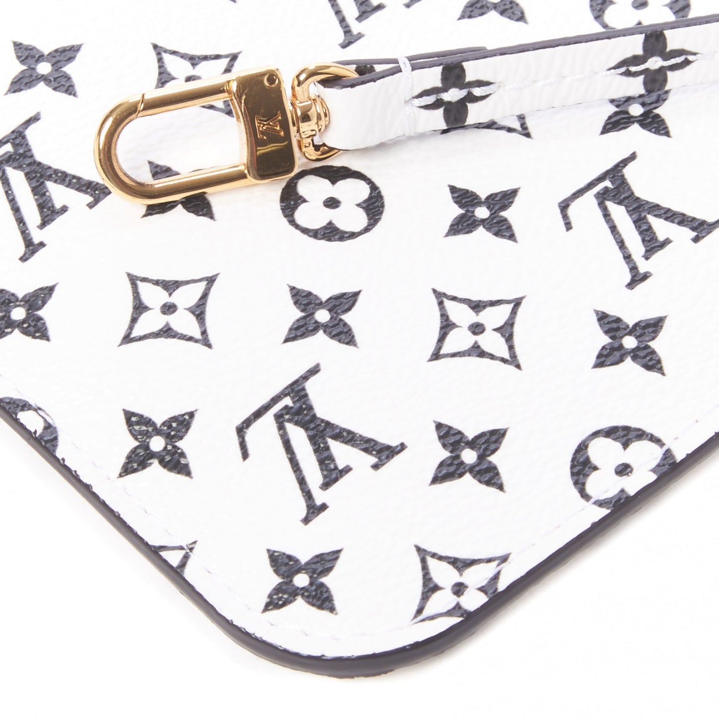 Monogram Giant Neverfull MM GM Pochette White